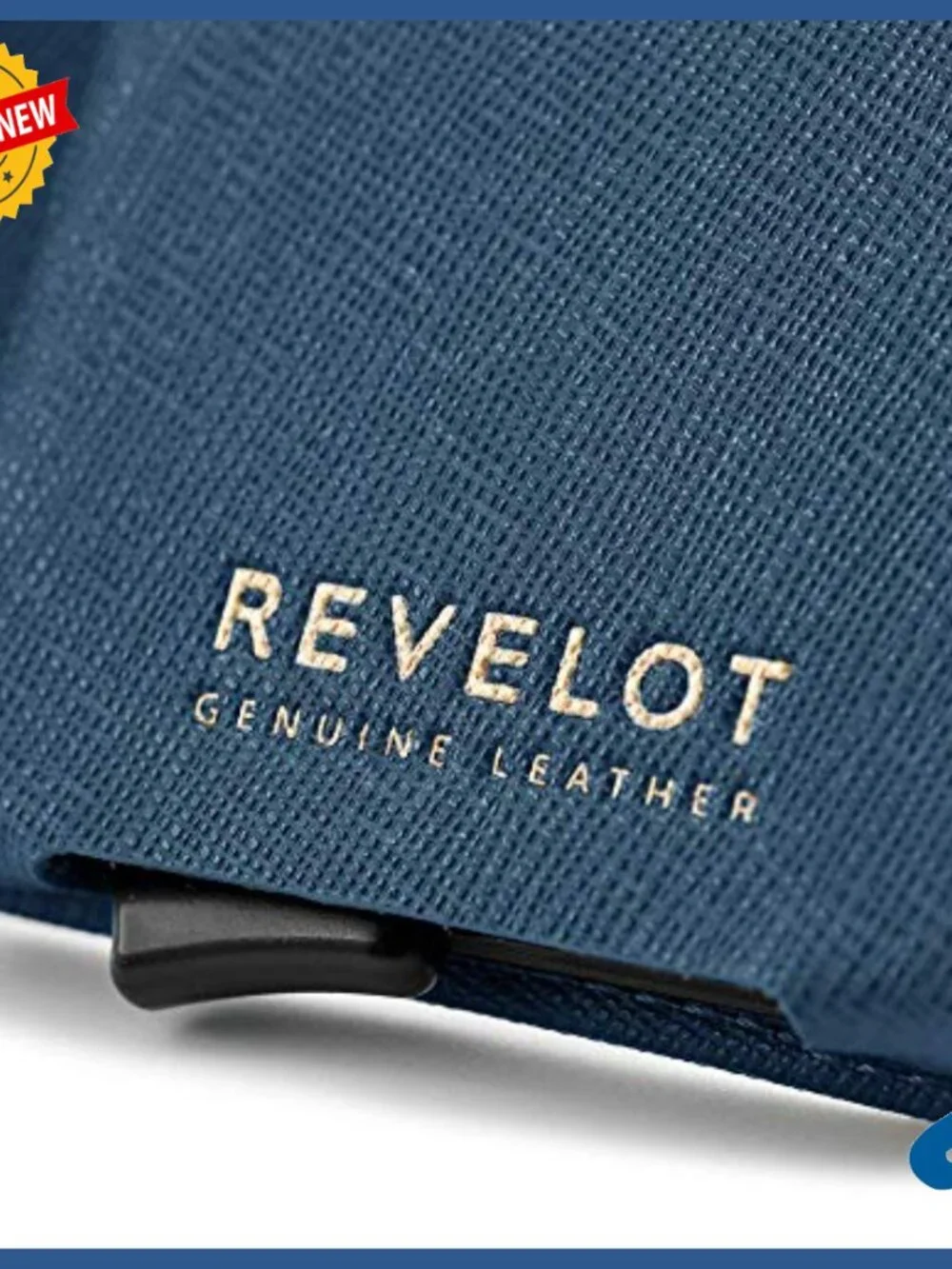 Genuine Leather Bifold Wallet with RFID Blocking, 18 Card Slots